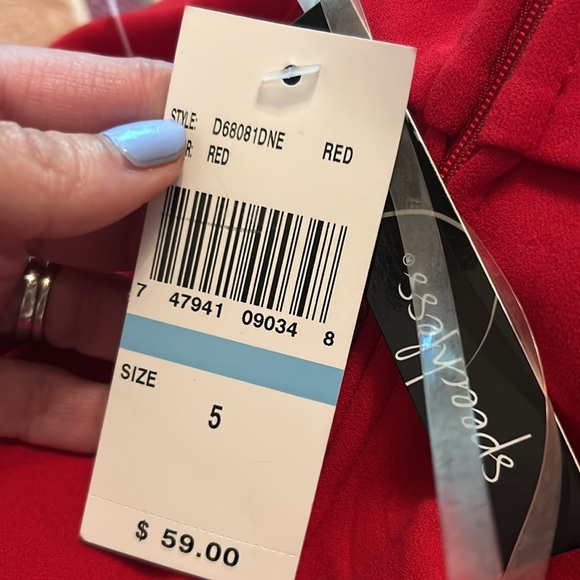 Speechless Red Mini Dress size 5. - Picture 3 of 3